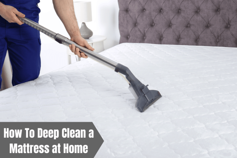 how to deep clean a mattress at home